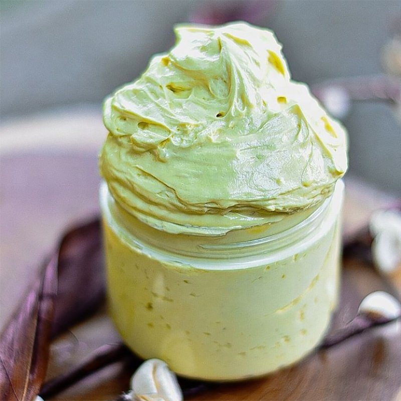 Hot Sale Whitening Lemon Body Butter Vitamin C Handmade Natural Body Butter Body Lotion For Anti-cracking