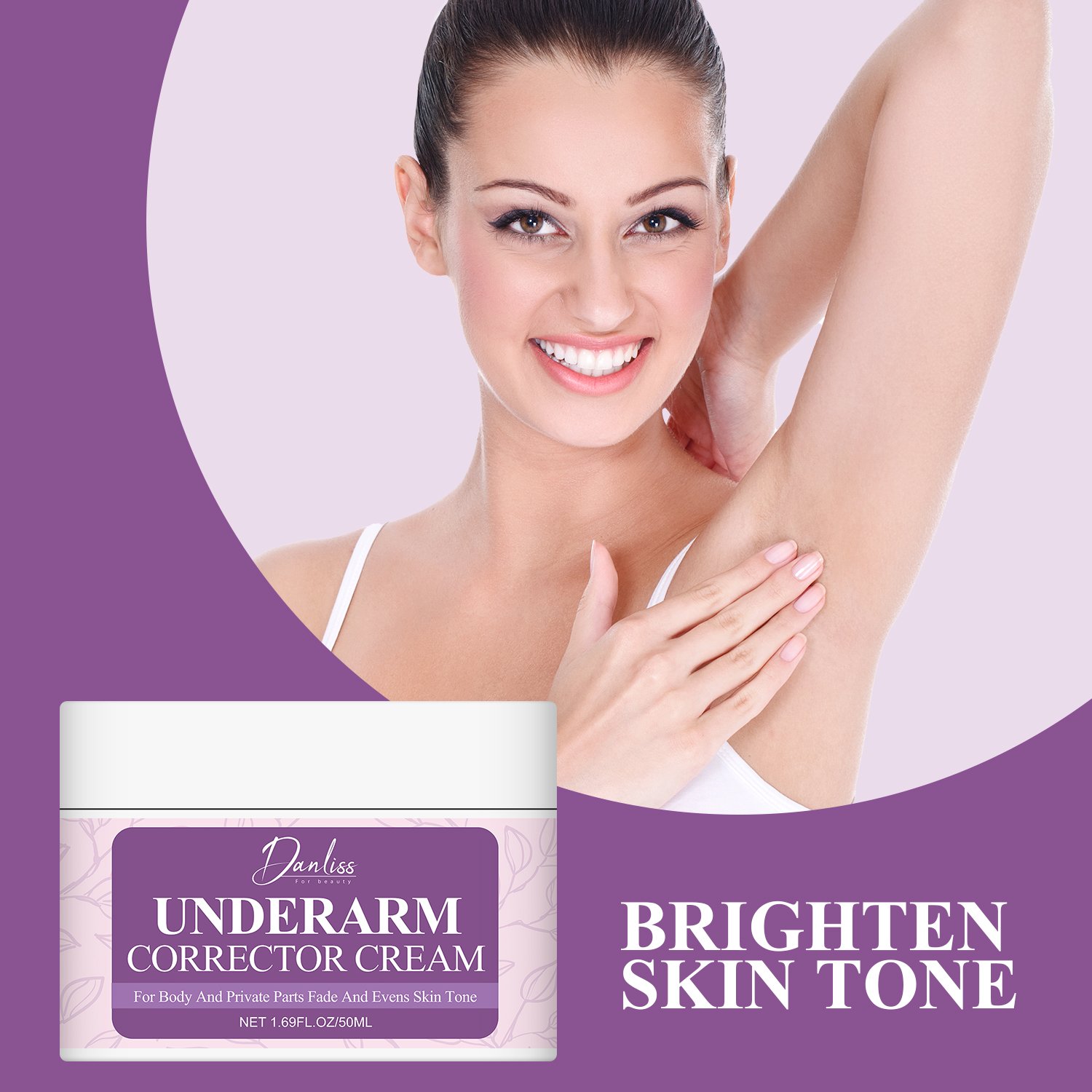 High Quality Organic Whitening Skincare Lotion Private Part Body Corrector Cream Wholesale Lightening Neck Knee Elbow Underarm