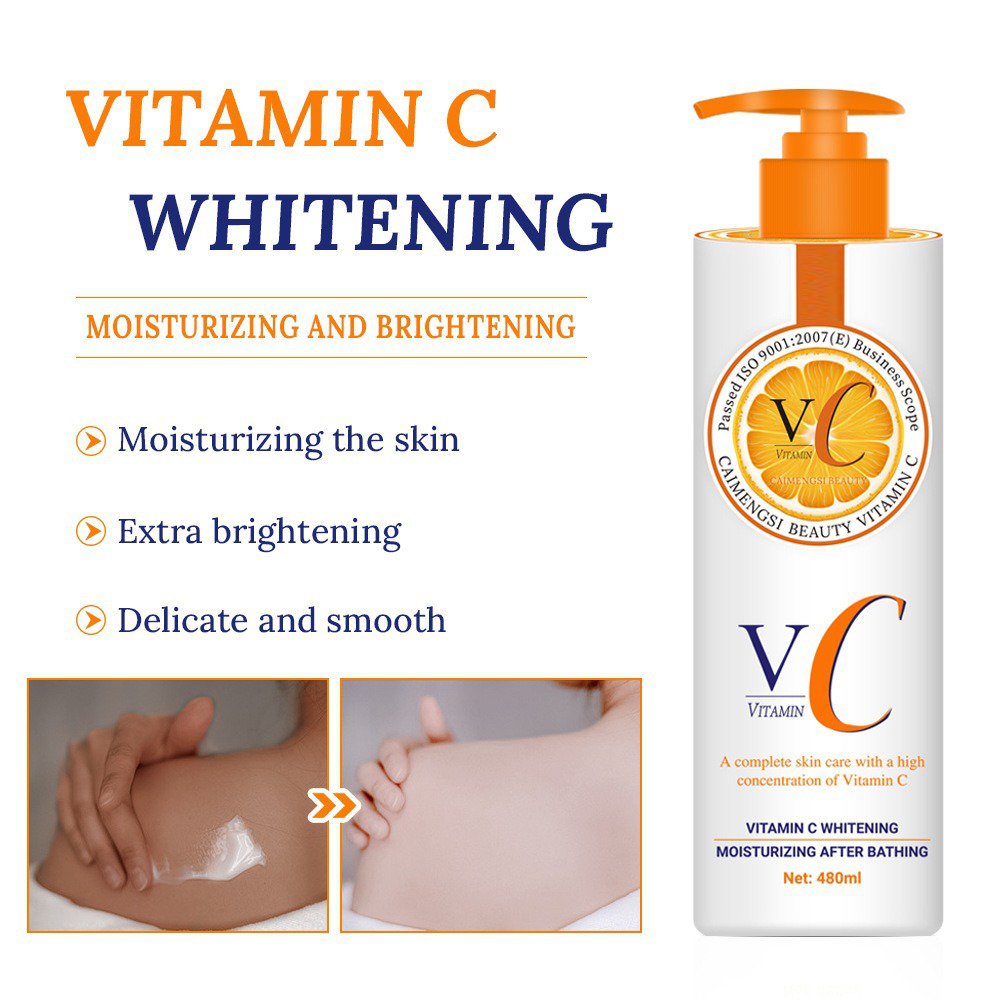 Wholesale Best Men Women Skin Easy Glow Hydrating Nourishing Moisturizing Vitamin C Niacinamide Whitening Body Lotion