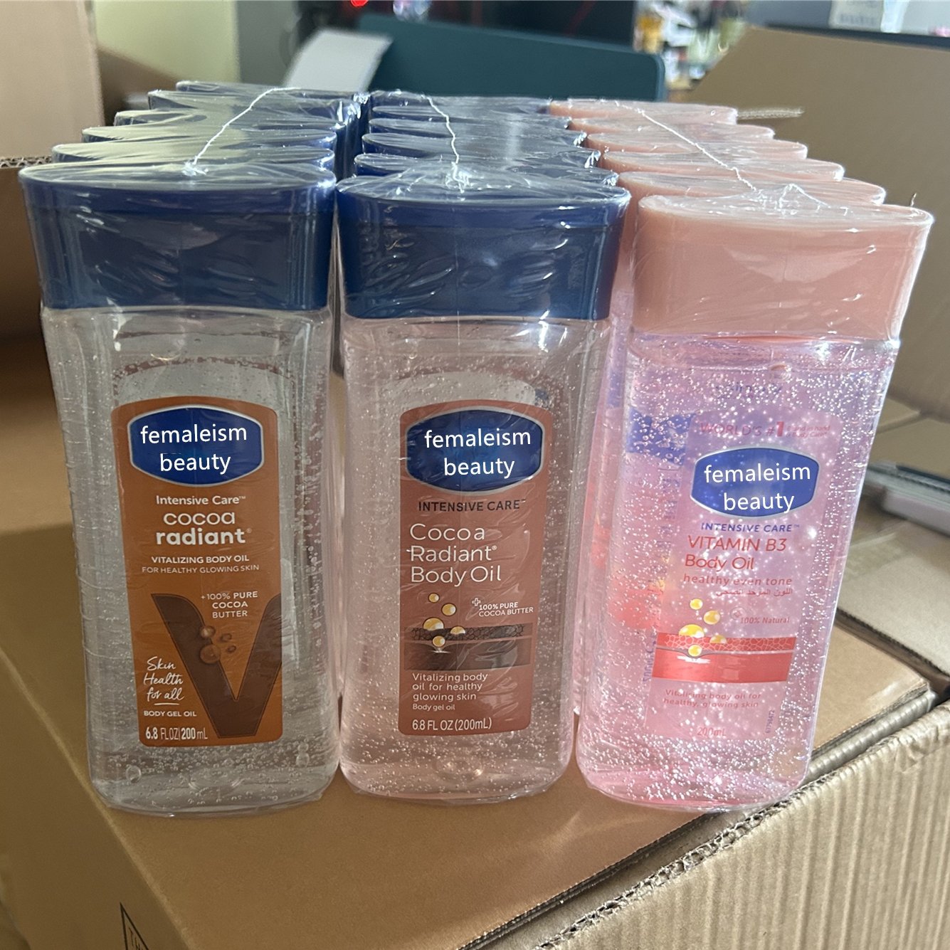 Femaleism Beauty Top quality body lotion and sun cream protection for glowing skin