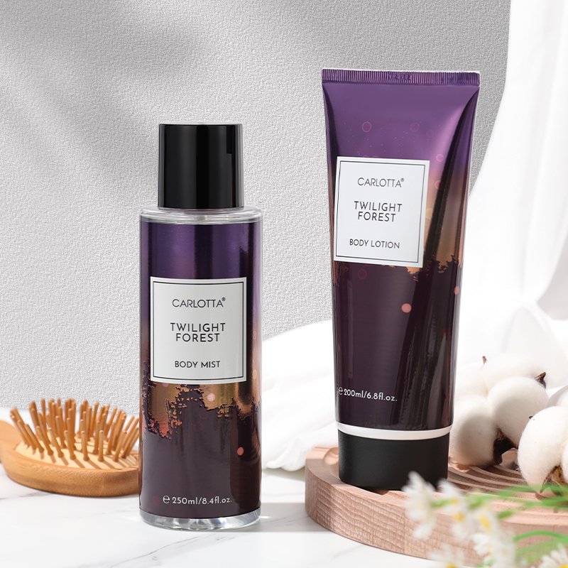 OEM ODM 2pcs Set Bodymist Body Lotion Perfume Gift Set