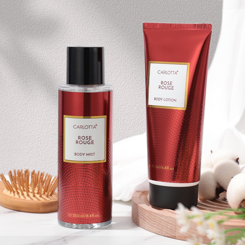 OEM ODM 2pcs Set Bodymist Body Lotion Perfume Gift Set