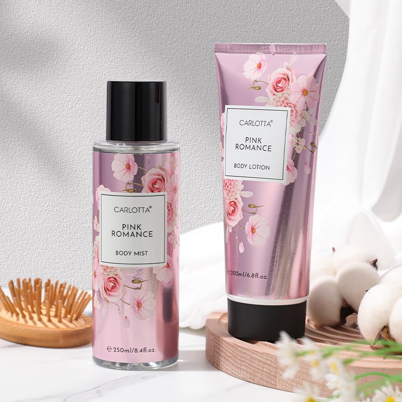 OEM ODM 2pcs Set Bodymist Body Lotion Perfume Gift Set