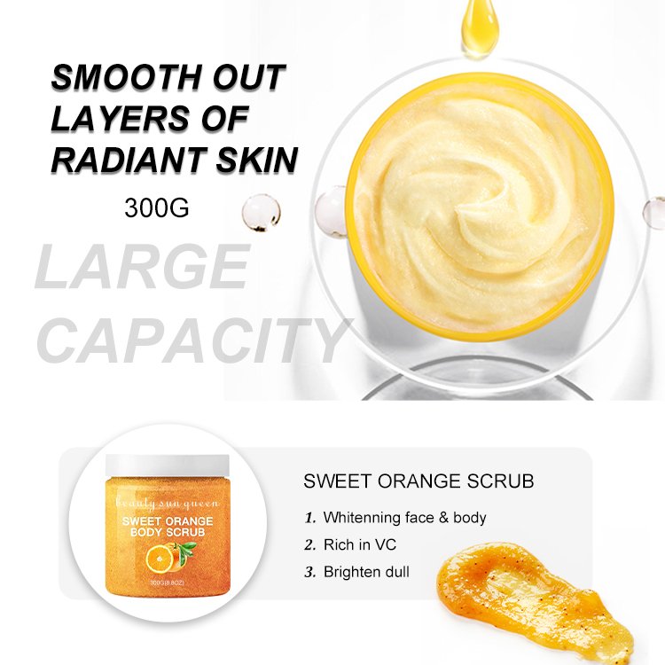 Hot Selling Private Label Low MOQ Wholesale Skin Care Deep Cleaning Exfoliator Organic Body Scrub whitening body lotion
