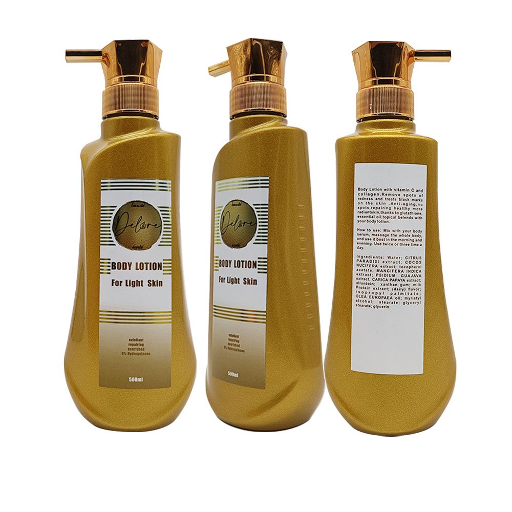 OEM Private Label Whitening Body Lotion With Vitamin C And Collagen For whitening bleaching body lotion And Treats Black Marks