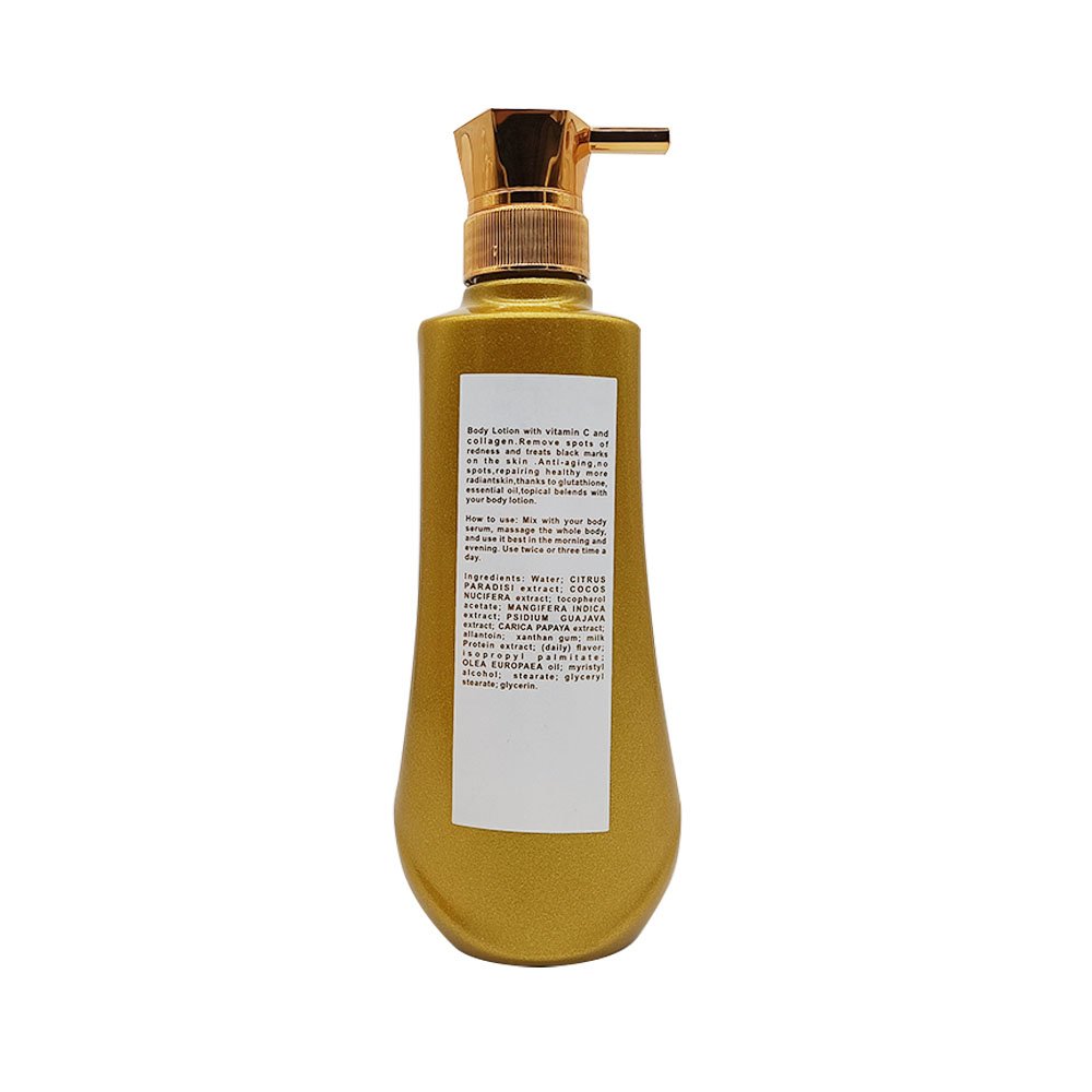 OEM Private Label Whitening Body Lotion With Vitamin C And Collagen For whitening bleaching body lotion And Treats Black Marks