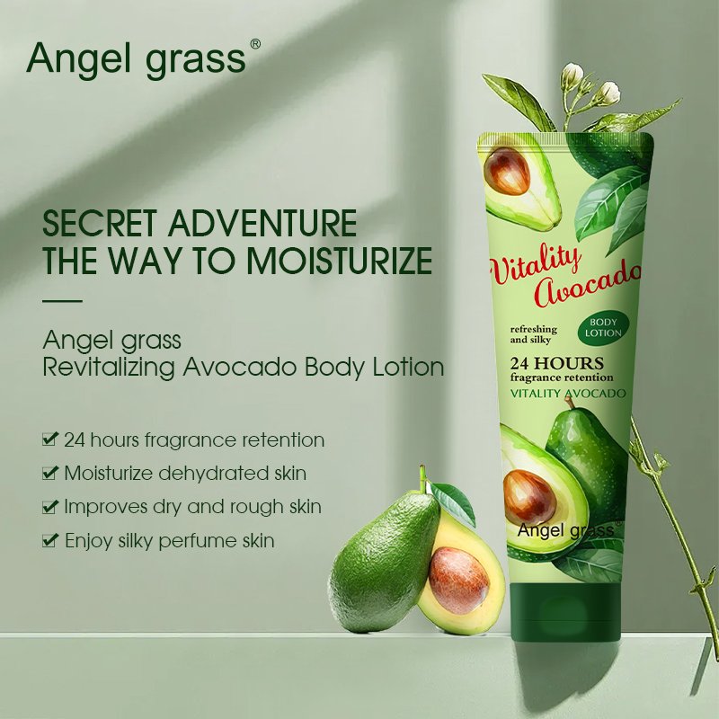 OEM Anti-wrinkle Moisturize Whitening Brighten Moisturizing Angel Grass Vitality Avocado Body Lotion