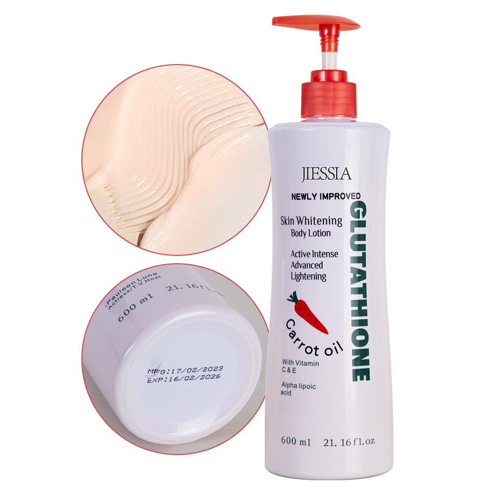 Hot Selling Body And Hand Skin Care Products Light Fragrance Moisture Smell Comfortable Carrot Whitening Lightening Body Lotion