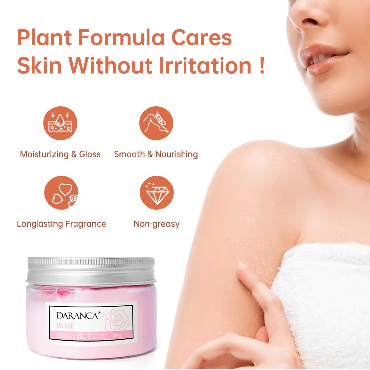 2024 Most Popular 4 fragrances Body Butter Organic Revitalize Nourishing Deep Moisturizer Body Lotion Body Cream