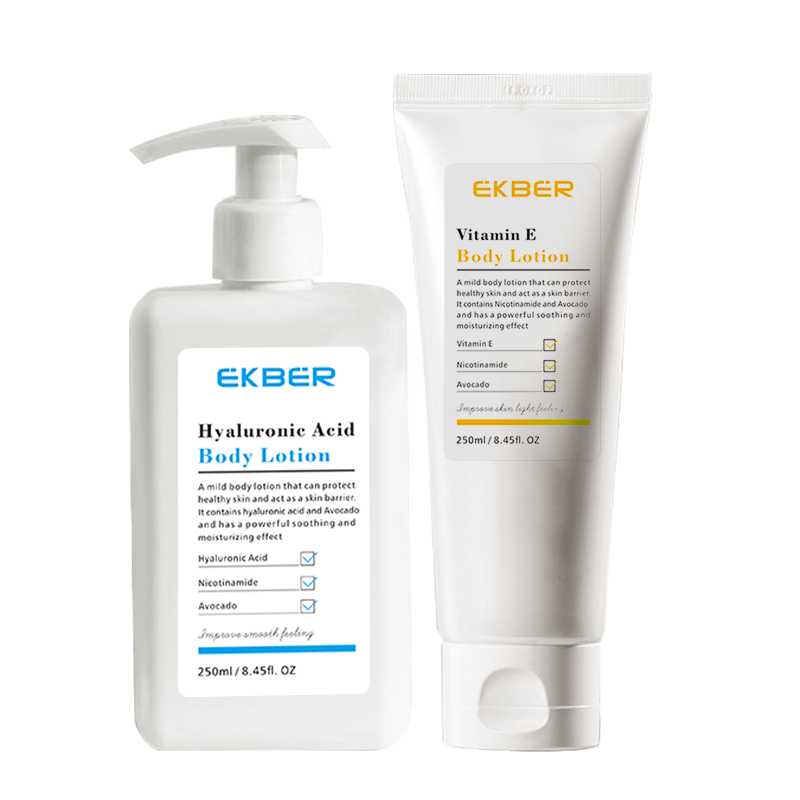 Customize logo Wholesale High Quality Vitamin E Skin Moisturizer Skin Care Firming Brightening Cream Body Lotion