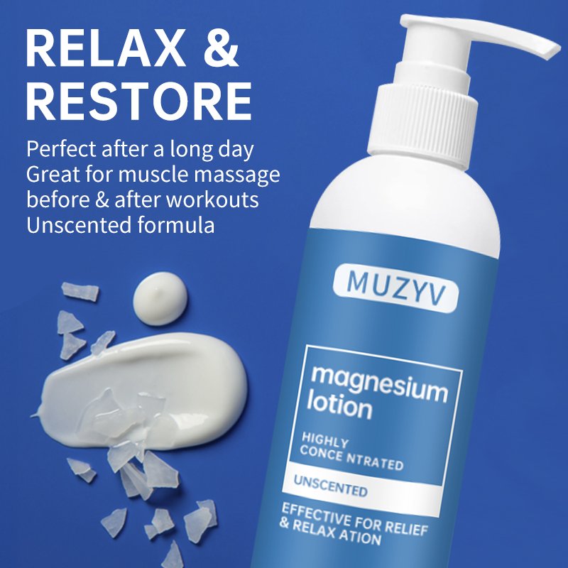 Magnesium Lotion Butter Cream Sleep Unscented Relief Body Lotion