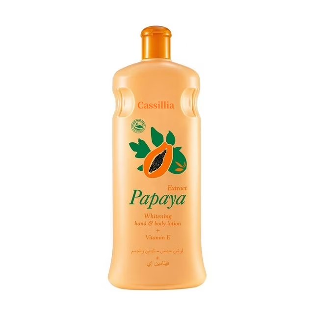 Natural Organic Papaya Vegan Niacinamide Butter Body Lotion Kojic Acid Skin Whitening Lightening Bleaching Exfoliator Cream