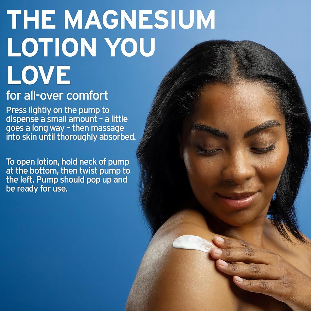 Private Label Body Care Skin Body Magnesium Lotion Cream For Improve Sleep Muscle Soreness Promotes Relaxation