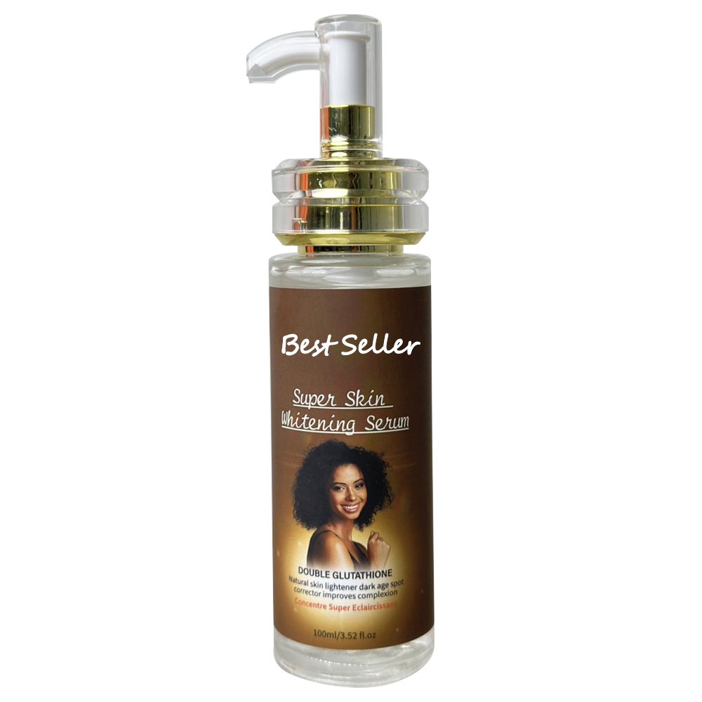 Popular bleaching body lotion skin care set for black women anti-aging whitening face serum skin care kit