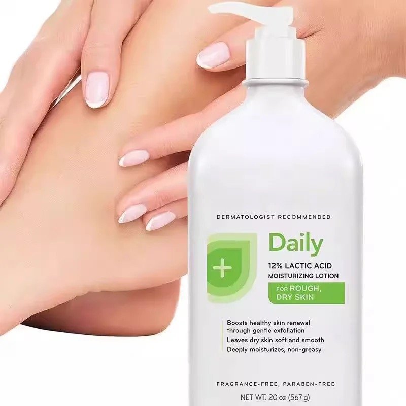 AmLa ntensive Healing Body Lotion ctin for Dry Skin Pump Bottle 2-in-1 Exfoliator & Moisturizer with Ceramide