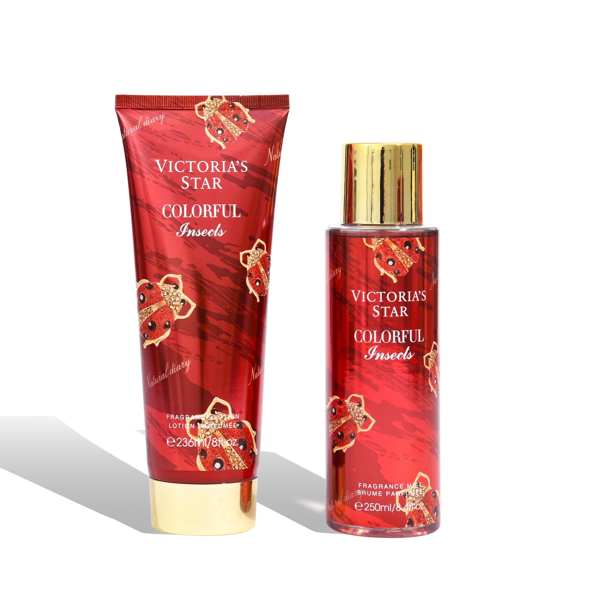 NEW Perfume Gift Sets Ladies Elegant Perfume Body Mist and Body Lotion
