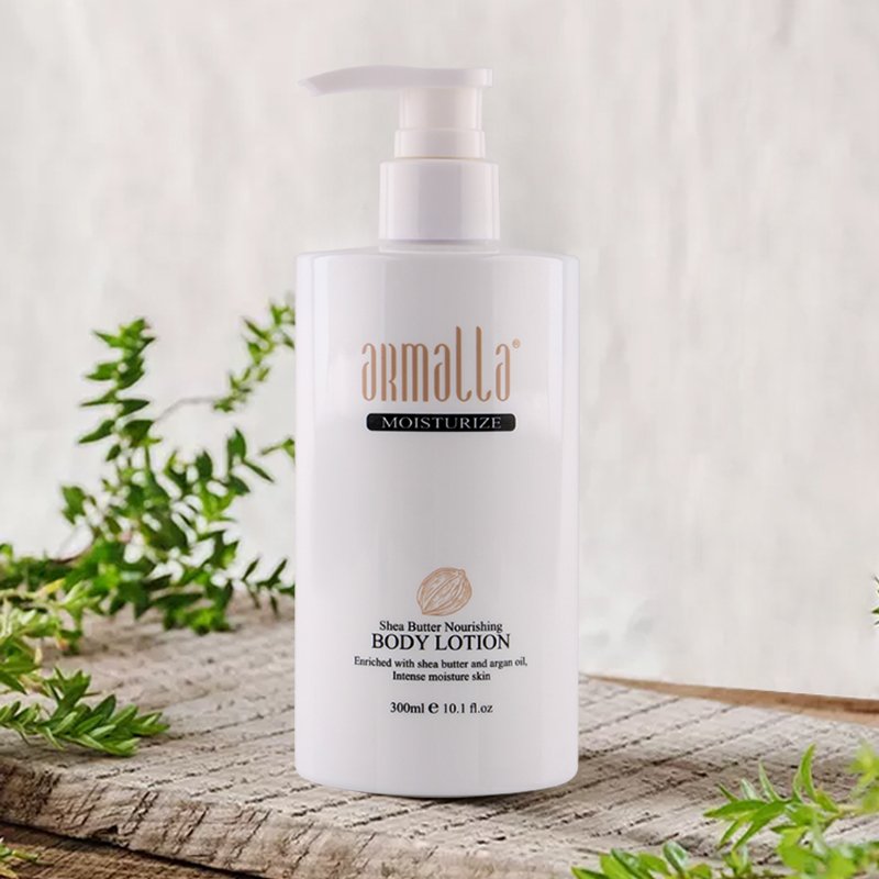 Private Label Vegan Organic Moisturizing Dry Skin Care Whitening Shea Butter Milk Bady Body Lotion for Black Skin