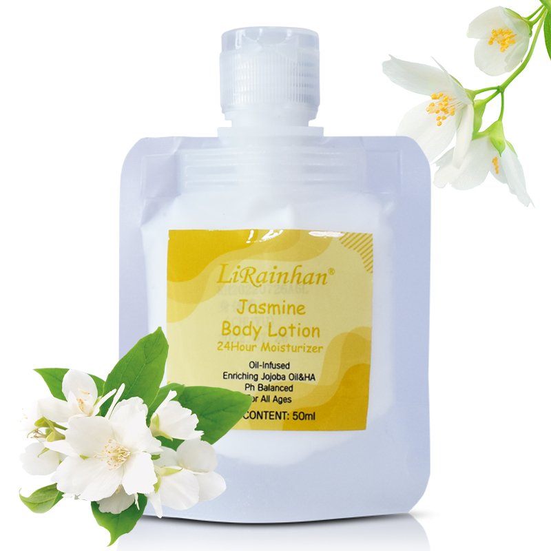 Jasmine Body Lotion Private Label Organic Moisturizing Nourish Skin Whitening Brightening Cream Body Lotion