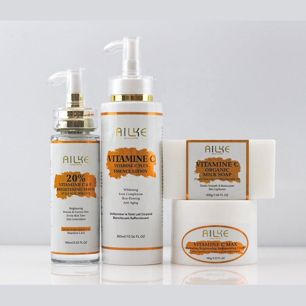 Oem Odm Beauty Best Chocolate Skin Korean Oil Control Brightening Whitening Skin Care Set For Facial