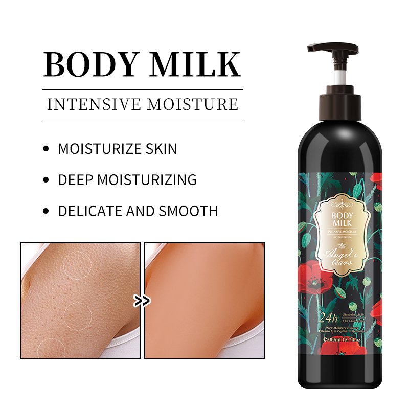 High Quality Organic Body Milk Cream Brightening Body Lotion Moisturizing and Whitening Body Lotion For Women Factory Wholesale