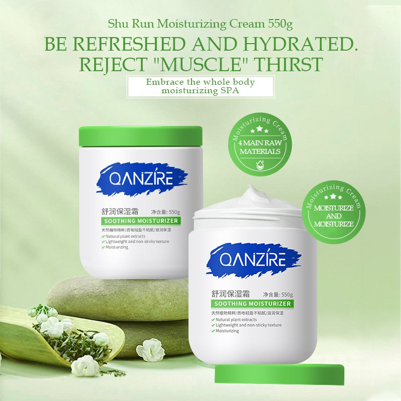 Hot selling customizable multi-scented natural large white jar moisturizing face cream body lotion