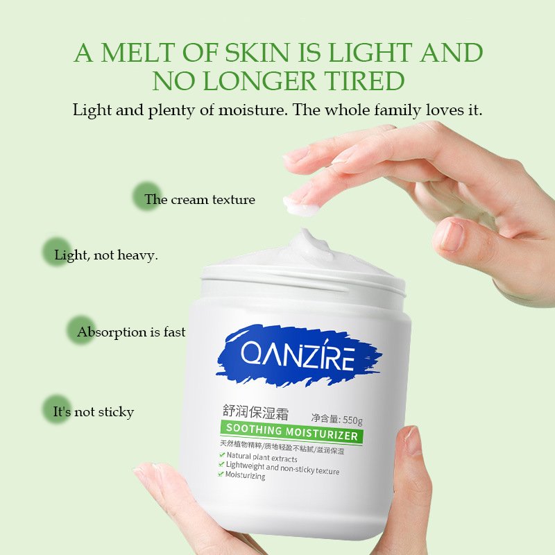 Hot selling customizable multi-scented natural large white jar moisturizing face cream body lotion