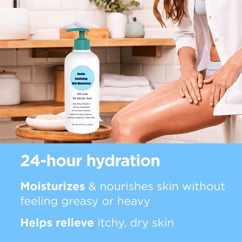 Moisturizer Psoriasis Body Lotion For Itchy Dryness Relief, with 10%Urea 5%Salicylic Acid 24H Intense Hydration Skin Body Cream