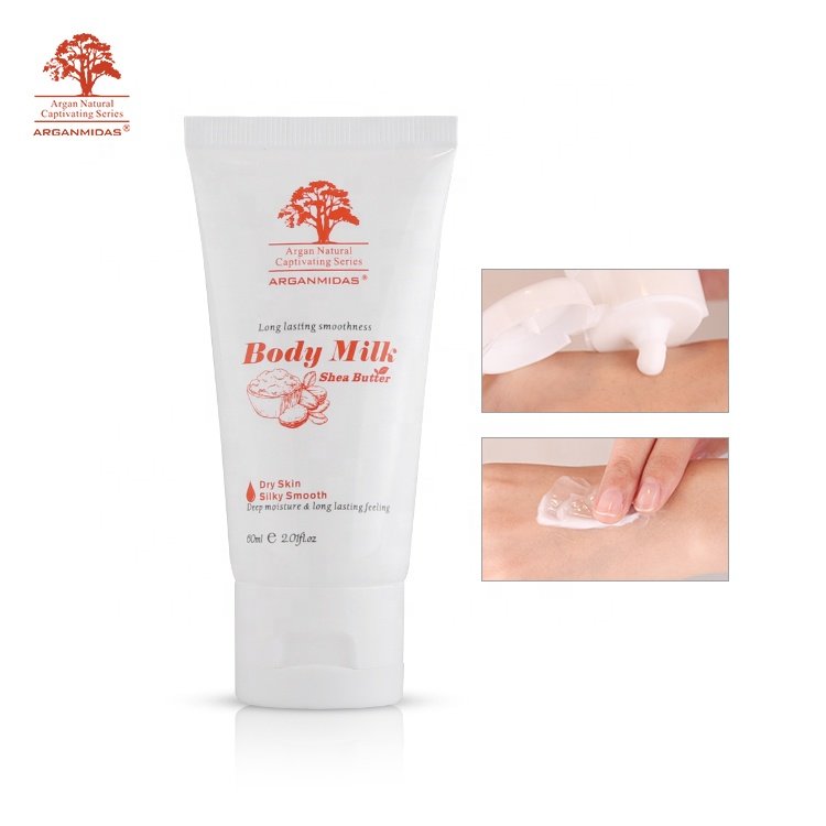 Organic Natural Body Cream Lotion Shea Butter and Milk Essence Lightening Skin Care with Herbal Formula Hand Body Butter