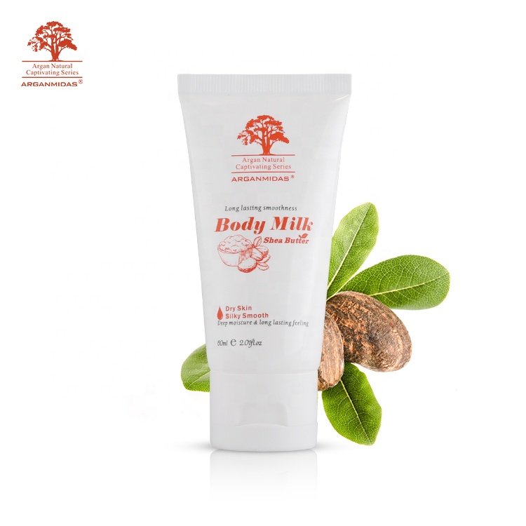 Organic Natural Body Cream Lotion Shea Butter and Milk Essence Lightening Skin Care with Herbal Formula Hand Body Butter