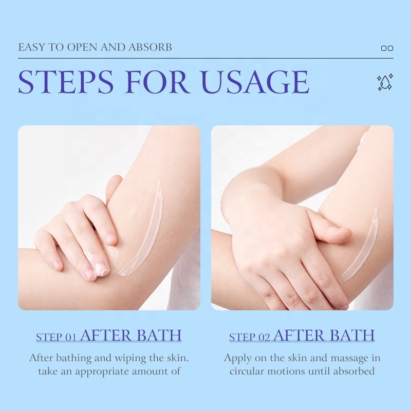 Wholesale KORMESIC AHA Smoothing Refreshing Professional Skin Care Product Panthenol Nourishing Cream Whitening Body Lotion
