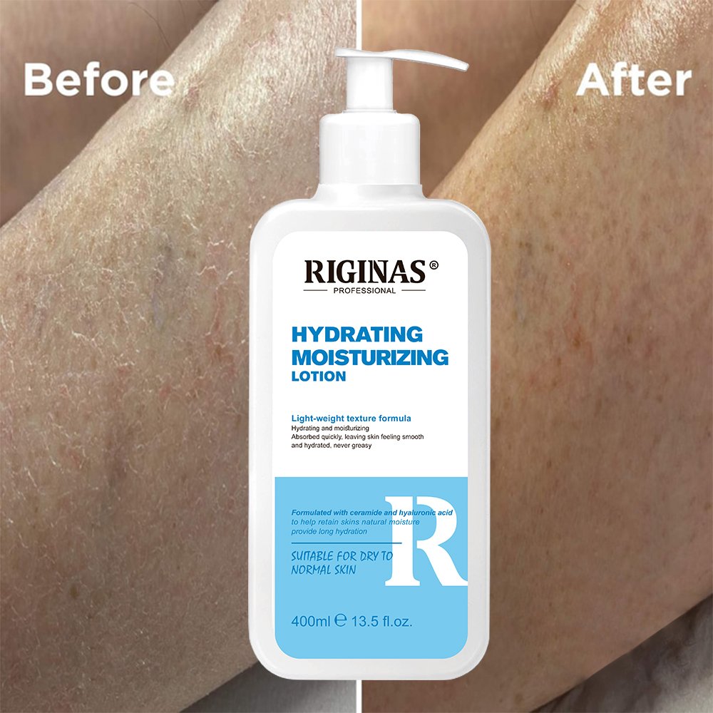 Riginas Private Label Hydrating Body Lotion Moisturizing Hand and Body Lotion Daily Use Cream