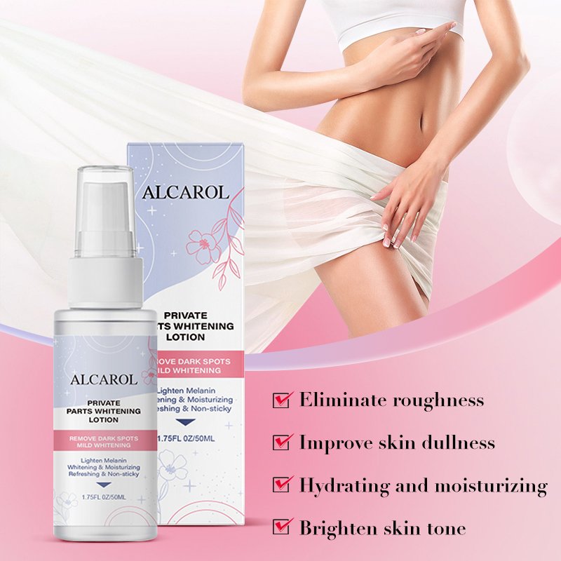 ALCAROL Whitening Cream For Armpit Knees Anti Dark Spot Moisturizing Whitening Body Lotion Sensitive Areas and Private Parts