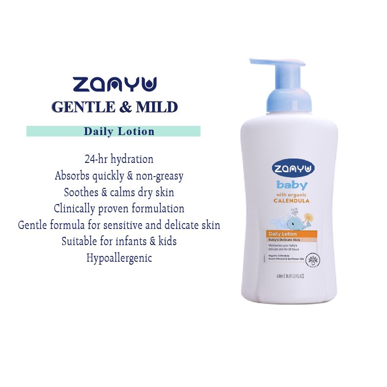 Magic Gentle Daily Moisture Caring body Skin And Lightening Original Baby's lotion Cream With Organic