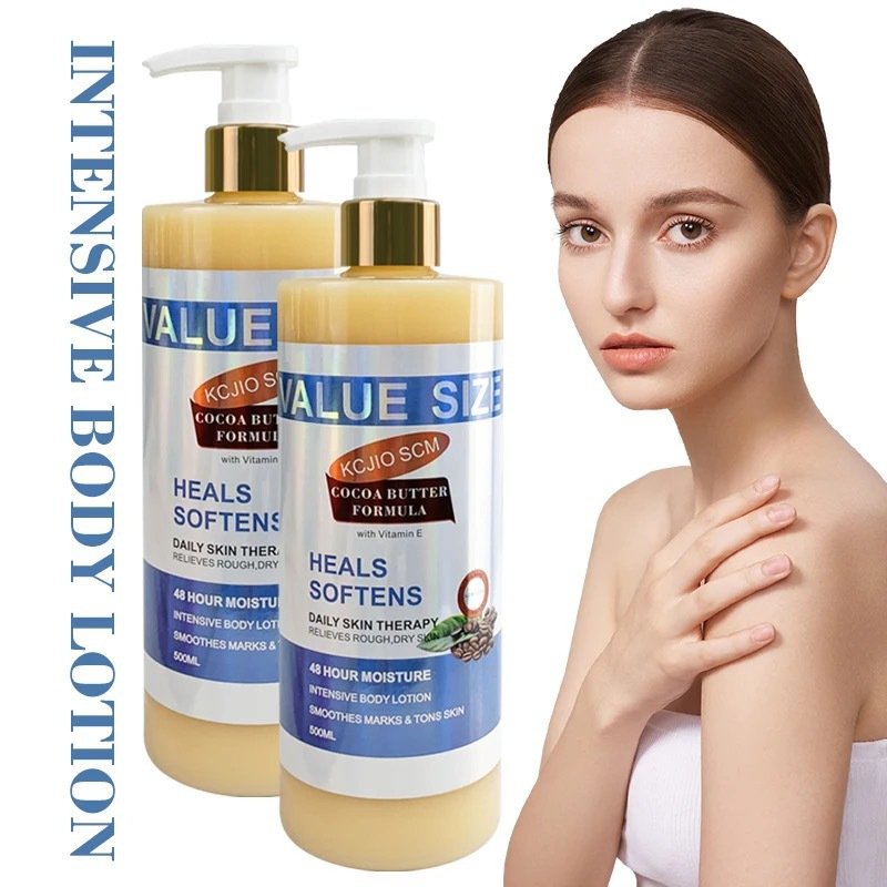 Cocoa Butter Banana Milk Anti Aging Moisturizing Brightening Body Care Lotion Knuckles Whitening Lotion 500ml
