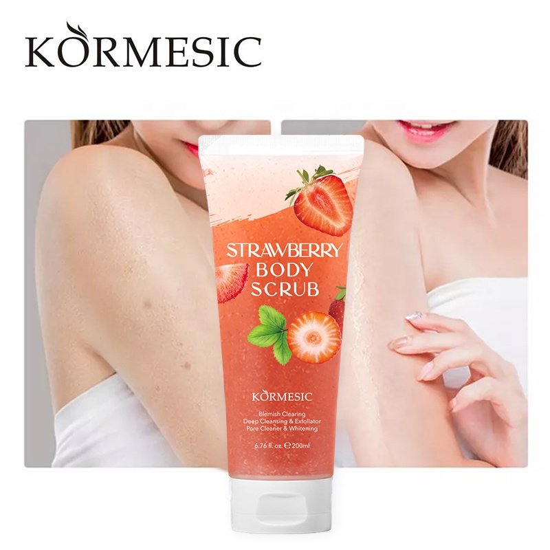 KORMESIC mild exfoliating lotion deep cleaning oil control moisturizing facial scrub