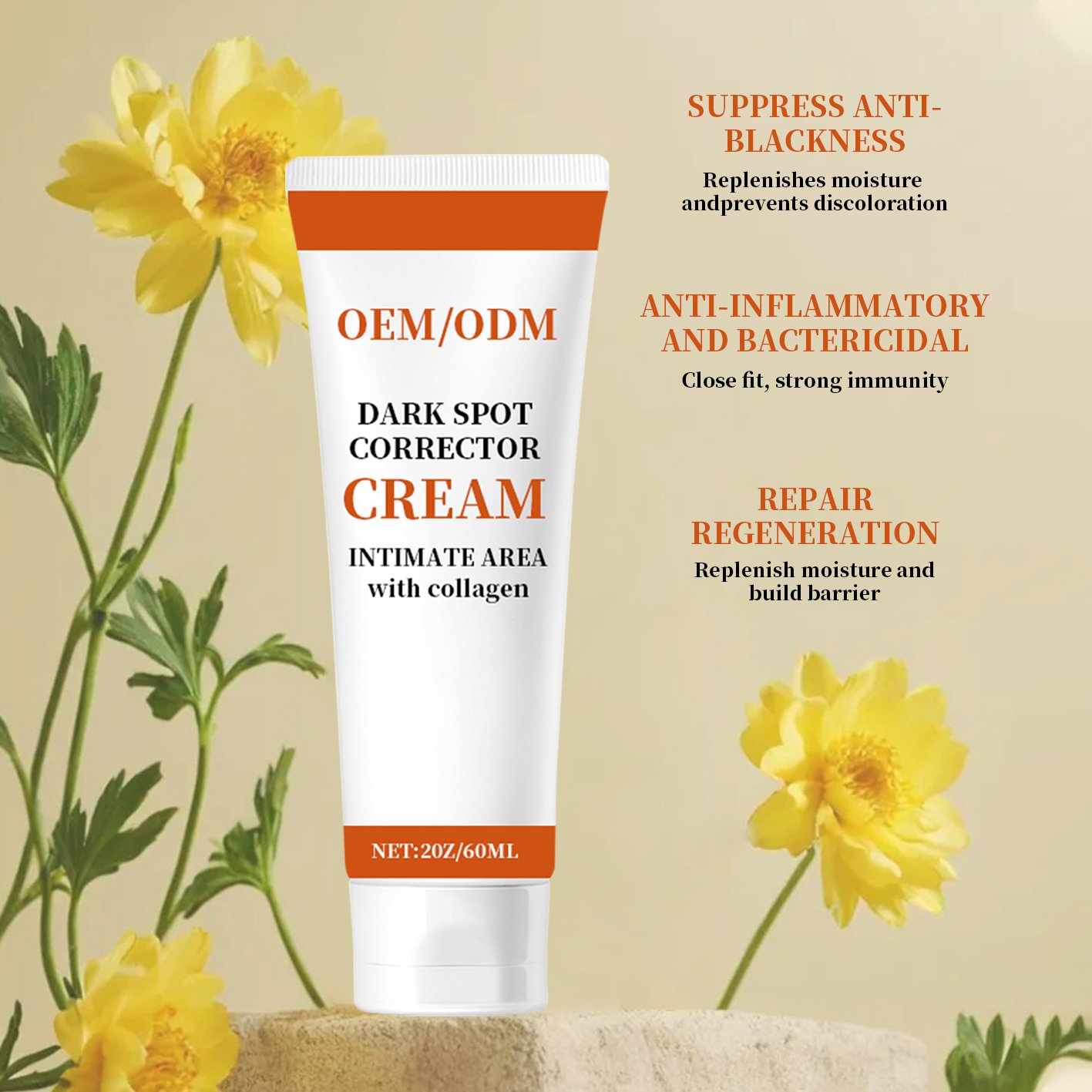 Natural whitening body lotion Dark Spot Corrector Strong Remover Black Skin Bleaching Body Cream
