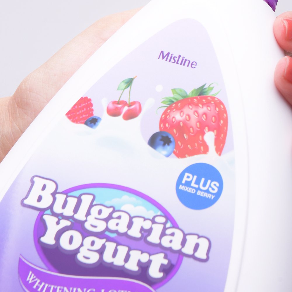 Mistine Bulgarian Yogurt Plus Mixed Berry Whitening Lotion Smooth Youthful Skin Whitening Body Thai Product Thai Cosmetic