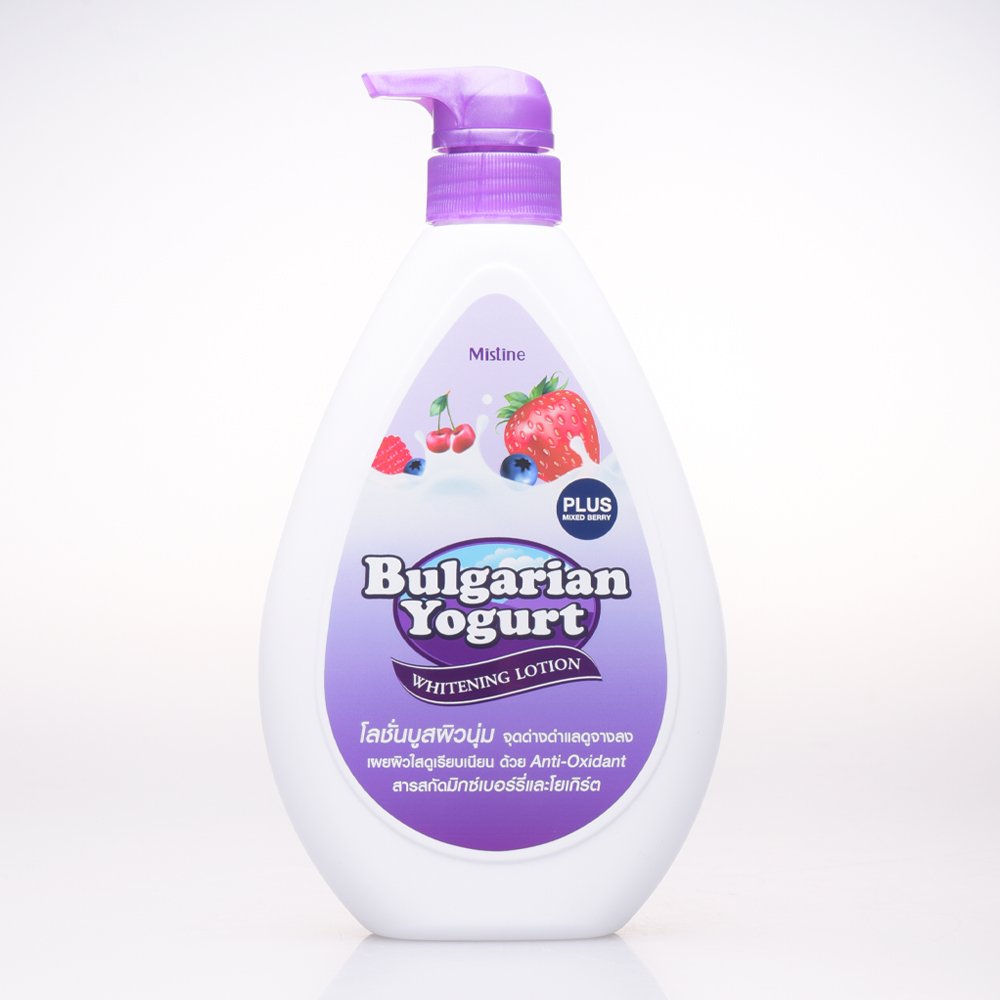 Mistine Bulgarian Yogurt Plus Mixed Berry Whitening Lotion Smooth Youthful Skin Whitening Body Thai Product Thai Cosmetic