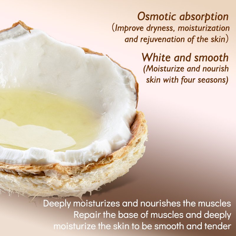 Factory Price Natural body milk moisturizing brightening skin Long lasting coconut fragrance whitening Body lotion for skin care