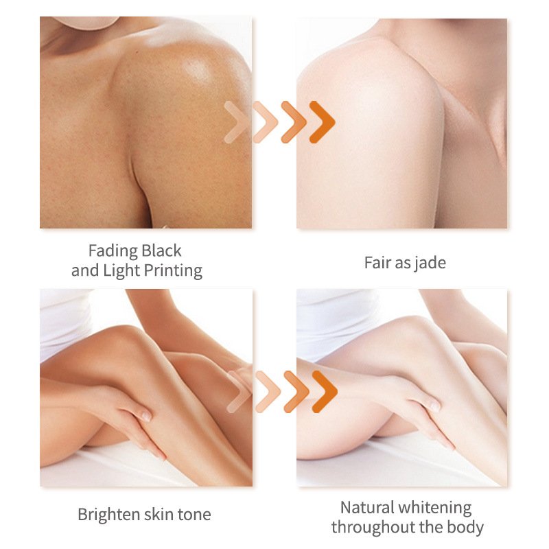 Contains arbutin licorice extract with frequent use has whitening effect nicotinamide body firming lotion for dry skin