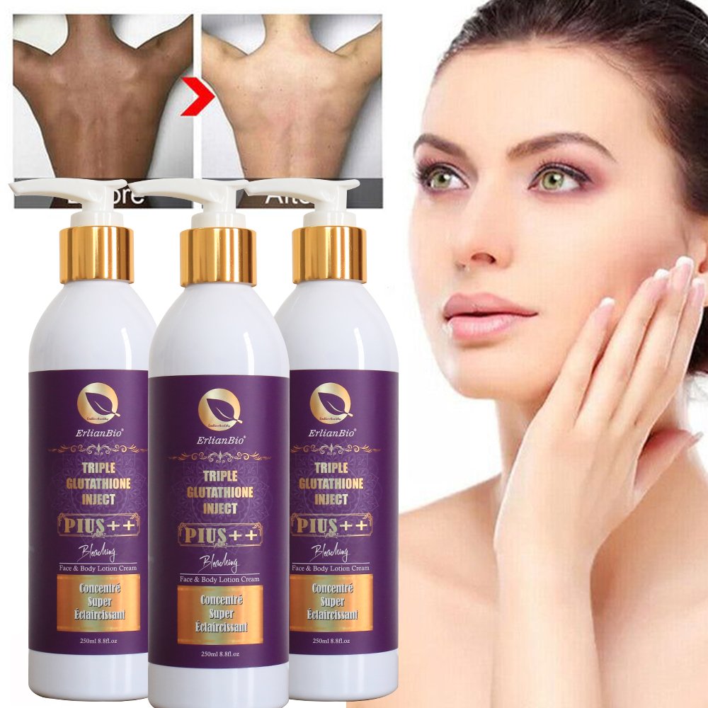 Private Tags Glutathione Natural Whitening Antioxidant Lotion Vitamin C Vitamin E Light Pigmentation Dark Whitening Body Lotion