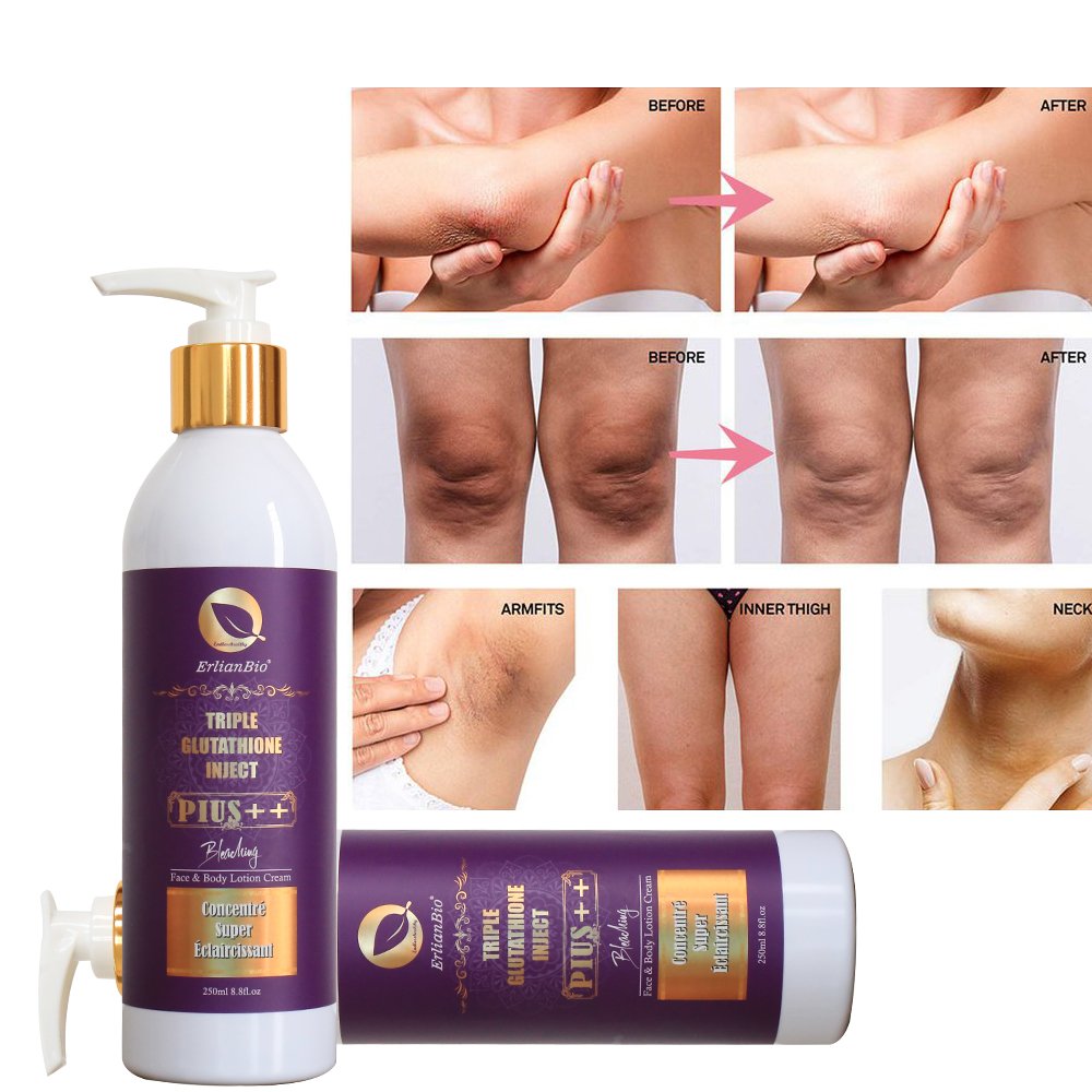 Private Tags Glutathione Natural Whitening Antioxidant Lotion Vitamin C Vitamin E Light Pigmentation Dark Whitening Body Lotion