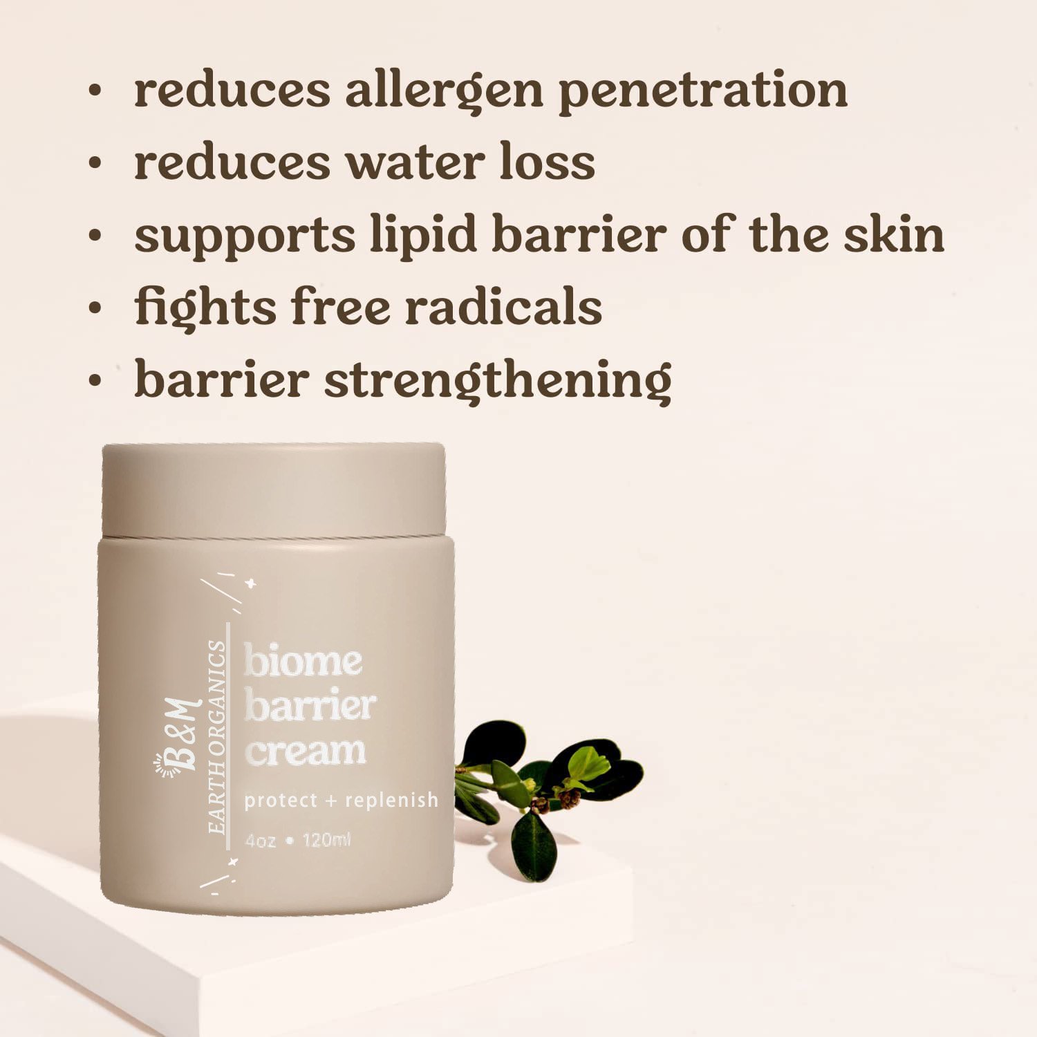 Baby Body Face Biome Barrier Cream Lotion Ointment Hydrating Soothing Clean Ingredients All Over Protection Safe For All Skin