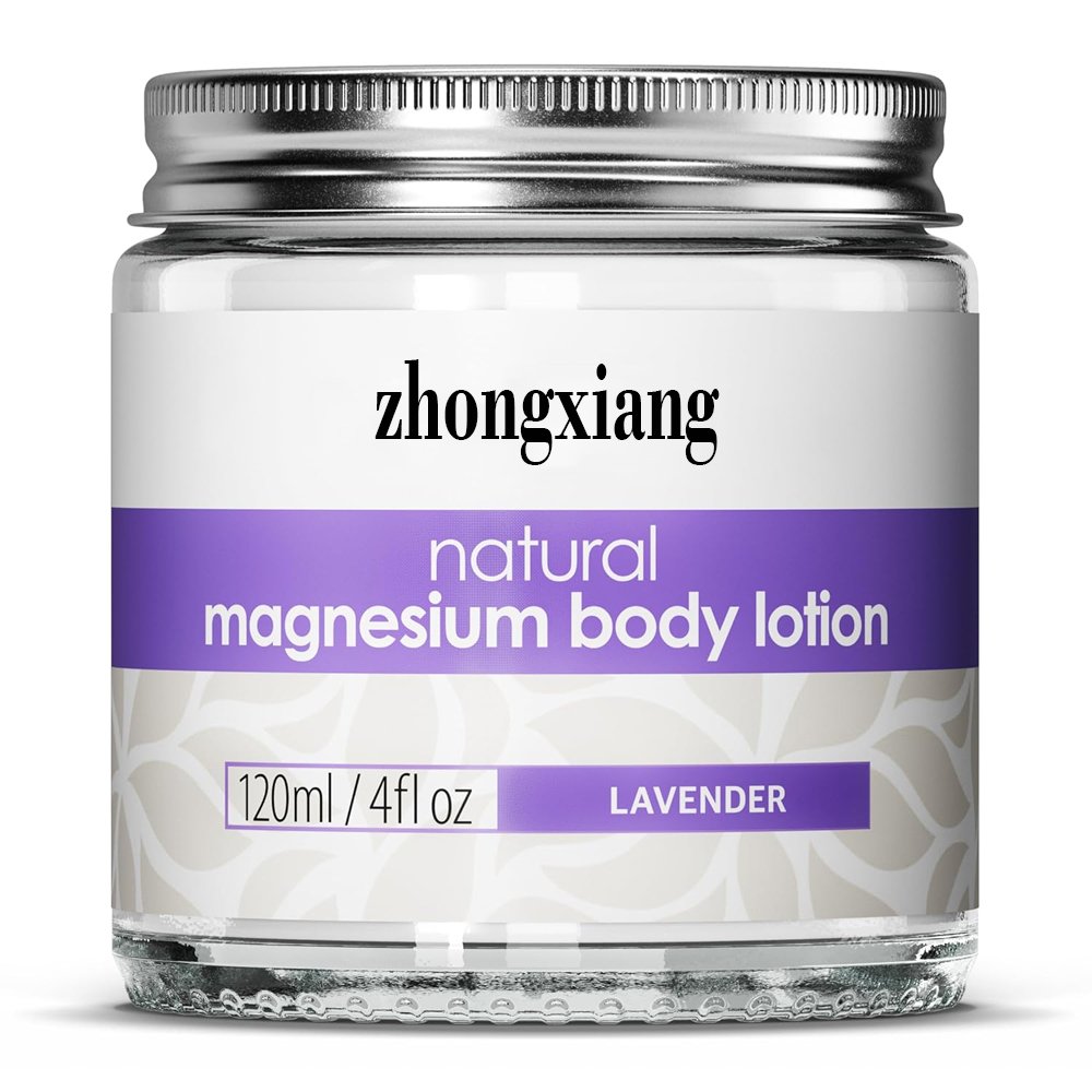 Magnesium Body Lotion Natural Vegan Topical Magnesium Cream Lotion Support for Sleep with Lavender oil
