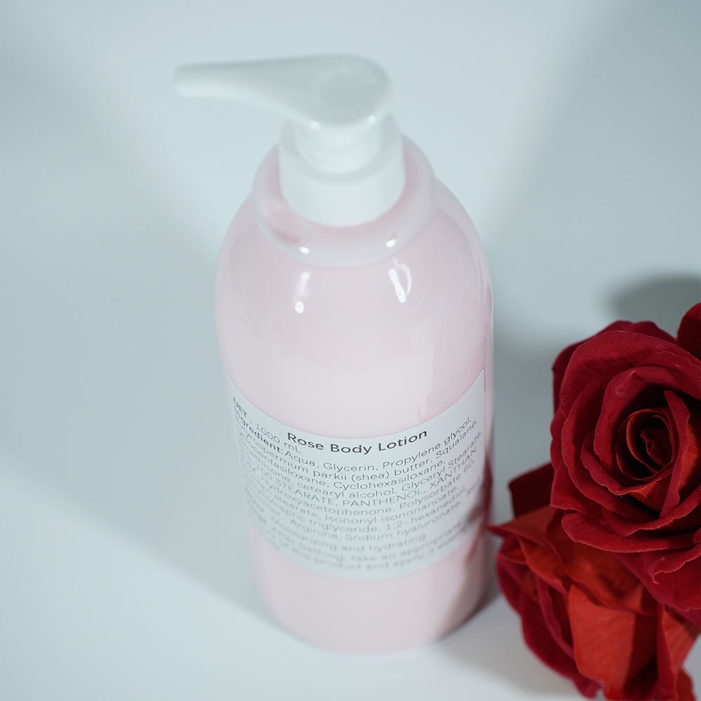 OEM Natural Skin Rose Body Lotion Skincare Scent For Excellent Skin Nourishing Nutrition Body Moisturizing Lotion In Bulk 1kg