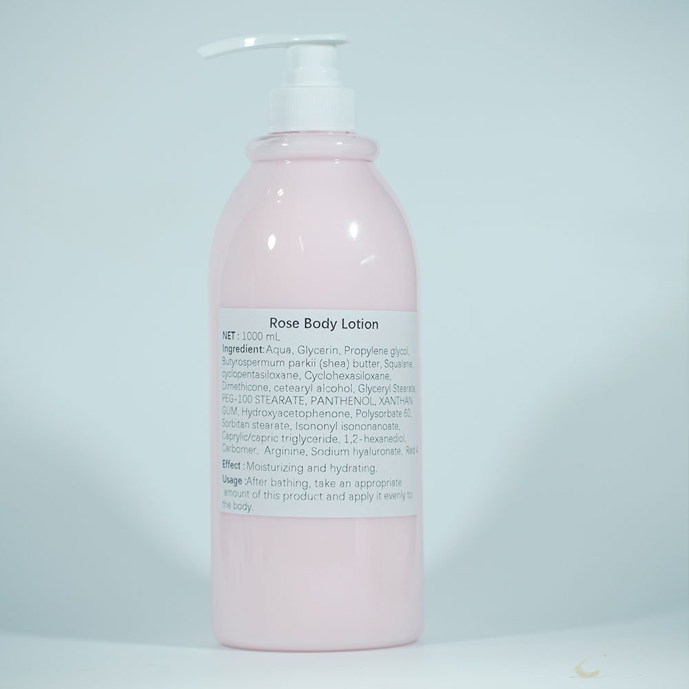 OEM Natural Skin Rose Body Lotion Skincare Scent For Excellent Skin Nourishing Nutrition Body Moisturizing Lotion In Bulk 1kg
