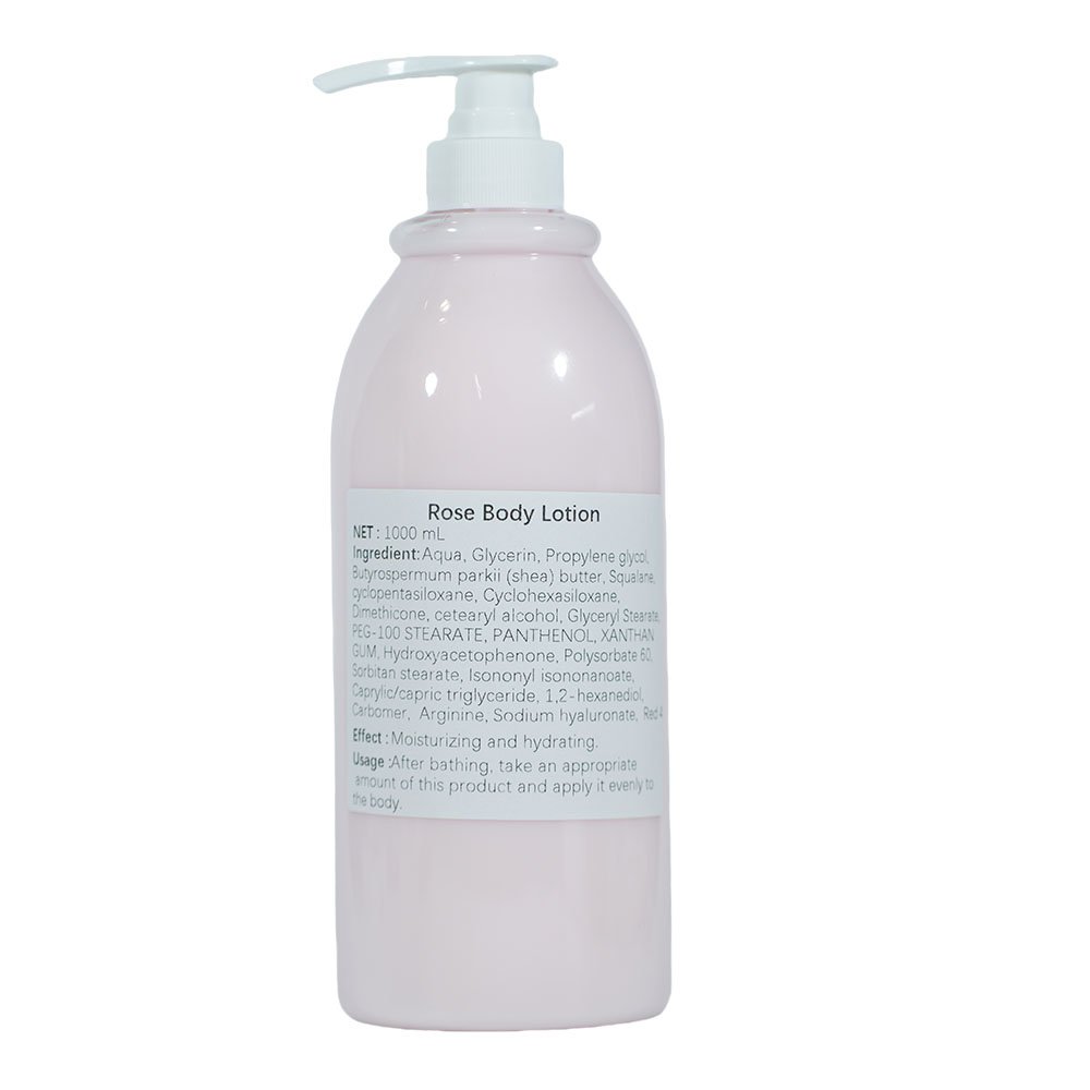 OEM Natural Skin Rose Body Lotion Skincare Scent For Excellent Skin Nourishing Nutrition Body Moisturizing Lotion In Bulk 1kg
