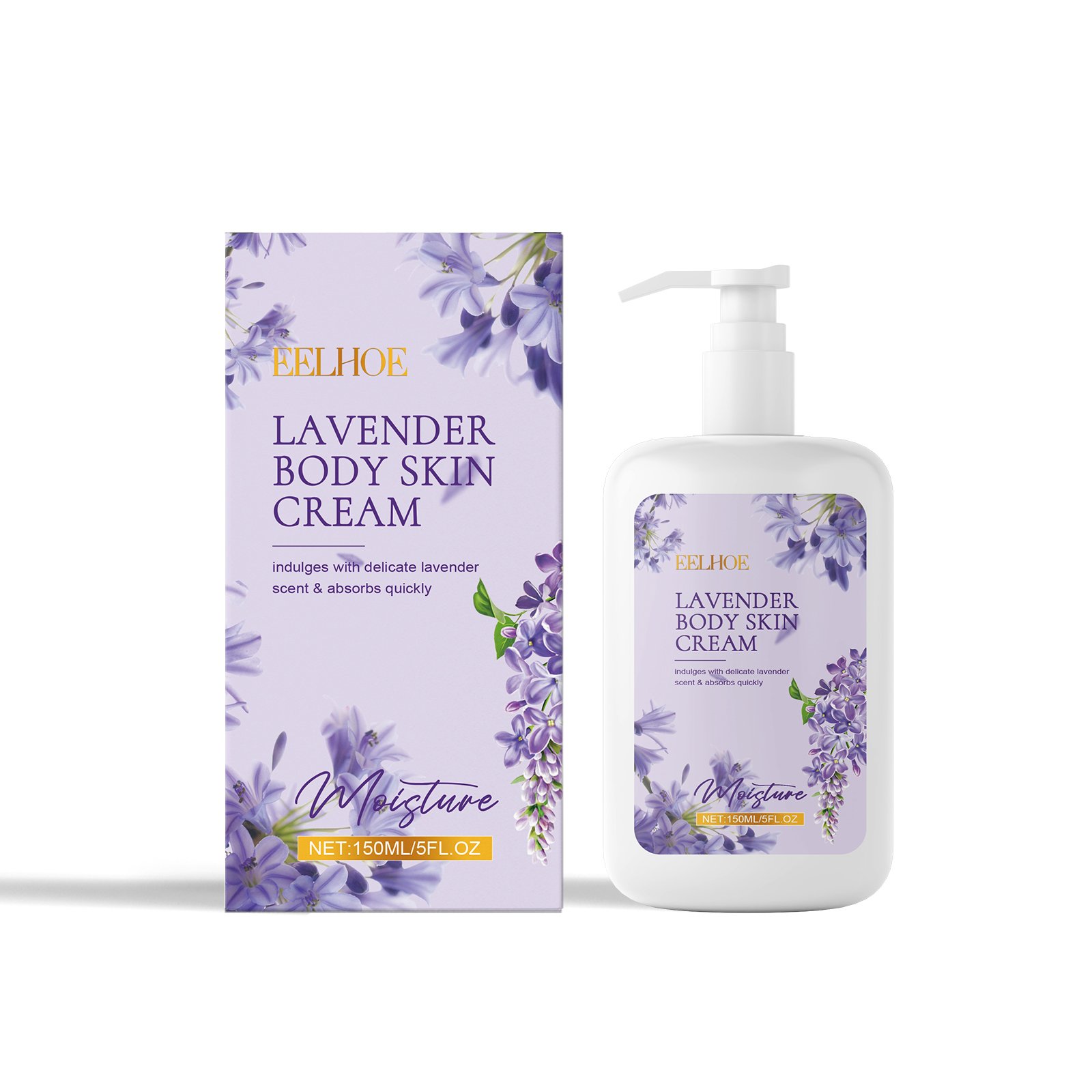 EELHOE Best Body Lotion Moisturize Glow Body Lotion Floral Whitening Lavender Lotion