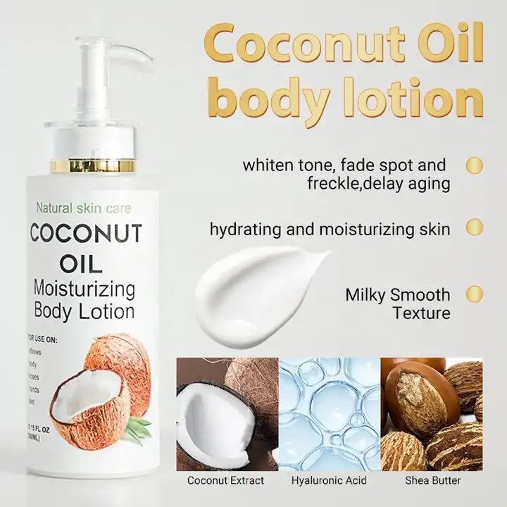 private label skin care set moisturizing coconut face cream body oil serum facial soap body lotion