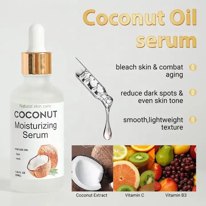 private label skin care set moisturizing coconut face cream body oil serum facial soap body lotion
